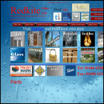 Screen shot of the Redkite Manufacturing Ltd website.
