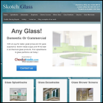 Screen shot of the Skotch Glass website.