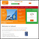 Screen shot of the SukaSol Ltd website.
