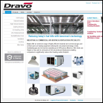 Screen shot of the Dravo Division website.