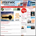 Screen shot of the Intersec Magazine website.