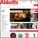 Screen shot of the Abbotts (S.W.) Ltd website.