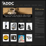 Screen shot of the Allied Drinks Devon & Cornwall Ltd website.