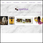 Screen shot of the Appetitus Ltd website.