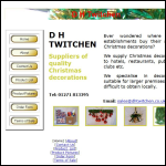 Screen shot of the D H  Twitchen website.