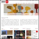 Screen shot of the Arc Art Gallery London website.