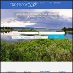 Screen shot of the Trip Prodigy website.
