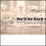 Screen shot of the East Anglia Catering & Event Hire website.
