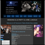 Screen shot of the All Tomorrow's Parties Mobile Disco website.