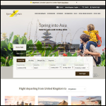 Screen shot of the ROYAL BRUNEI AIRLINES website.