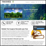 Screen shot of the TreeWiz website.