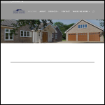 Screen shot of the Homeworks Design & Build website.
