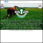 Screen shot of the Fabb Herd Polled Herefords website.
