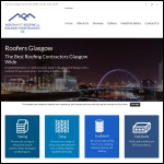 Screen shot of the Northwest Roofing Ltd website.