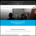Screen shot of the Klood Academy website.