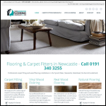 Screen shot of the New Generation Flooring website.