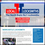 Screen shot of the Tyne Tees Locks website.