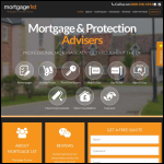 Screen shot of the Mortgage 1st website.