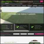 Screen shot of the Artificial Grass Turf Solutions website.