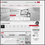 Screen shot of the Stern Options website.