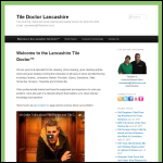 Screen shot of the Lancashire Tile Doctor website.