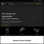 Screen shot of the The Sensory Store website.