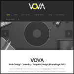Screen shot of the VOVA Ltd website.
