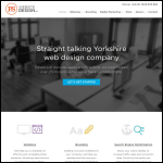 Screen shot of the PS Website Design Ltd website.