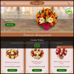 Screen shot of the Fruity Gift website.