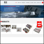 Screen shot of the Shinlone Intellectual Manufacture Precision Applied Materials Co., Ltd website.