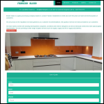 Screen shot of the Fulham Glass Company Ltd website.