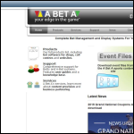 Screen shot of the A Bet A Technology Ltd website.