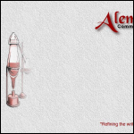 Screen shot of the Alembic Communication Design Ltd website.