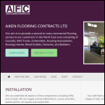 Screen shot of the Aiken Flooring Contracts Ltd website.