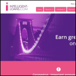 Screen shot of the Intelligent Lending Ltd website.