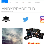Screen shot of the Andy Bradfield Ltd website.