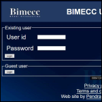 Screen shot of the Bimecc Uk Ltd website.