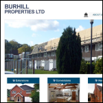 Screen shot of the Burrell Properties Ltd website.