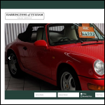 Screen shot of the Harringtons Car Sales Ltd website.
