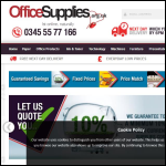 Screen shot of the Office Supplies Online Ltd website.
