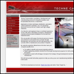 Screen shot of the Technecast Ltd website.