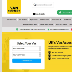 Screen shot of the Van Guard Accessories Ltd website.