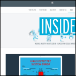 Screen shot of the Iceblue Digital Ltd website.
