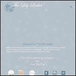 Screen shot of the The Lily Locket Ltd website.