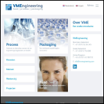 Screen shot of the VMEngineering website.