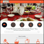 Screen shot of the Online Foody website.