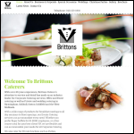 Screen shot of the Birmingham Caterers Ltd website.