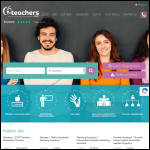 Screen shot of the i-teachers website.