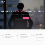 Screen shot of the Vebu Corporate Video Production website.