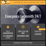 Screen shot of the Locksmith 4 London website.